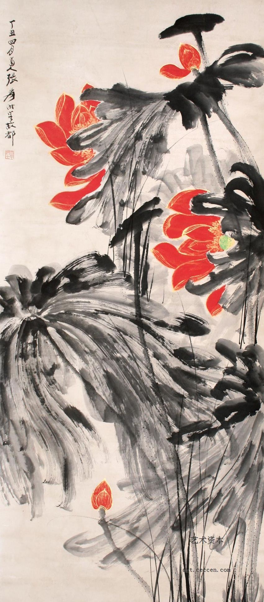 张大千作品欣赏(14)