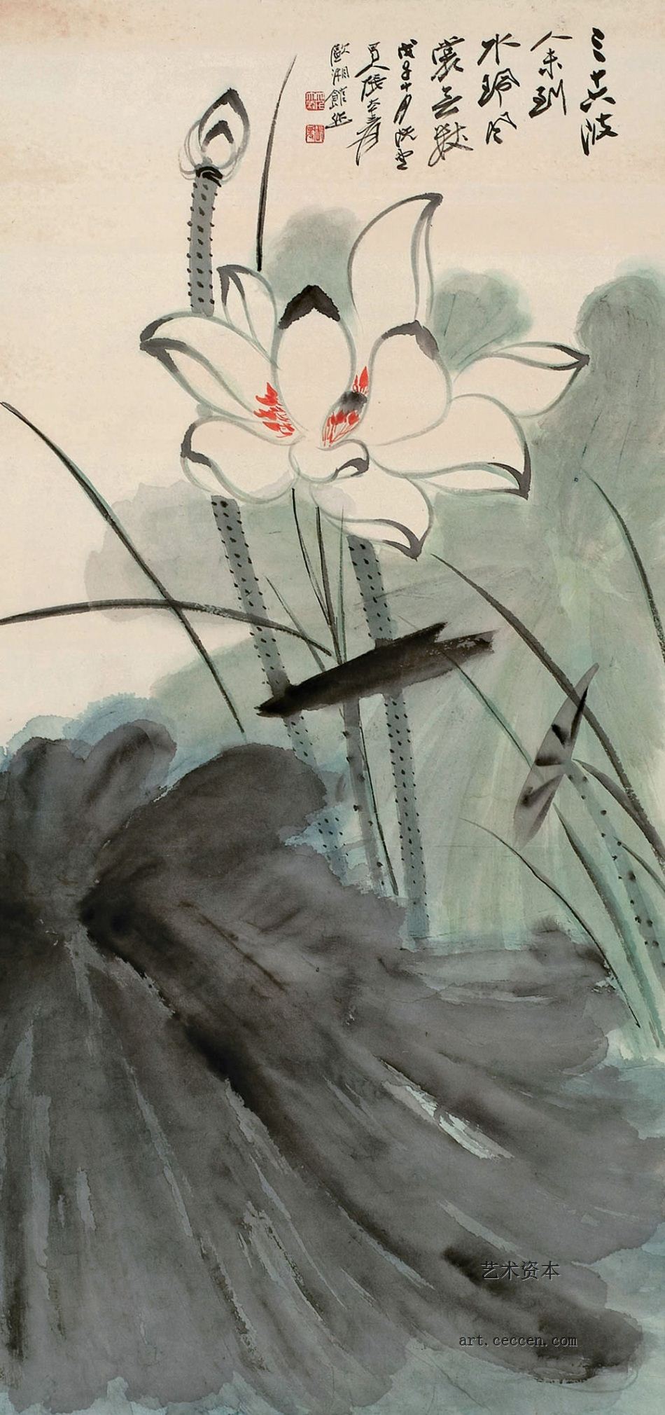 张大千作品欣赏(15)
