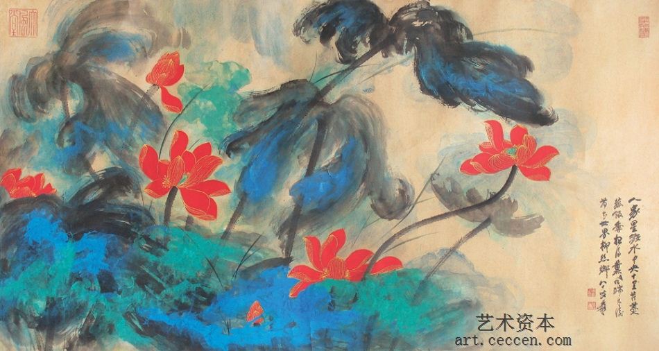 张大千作品欣赏(18)