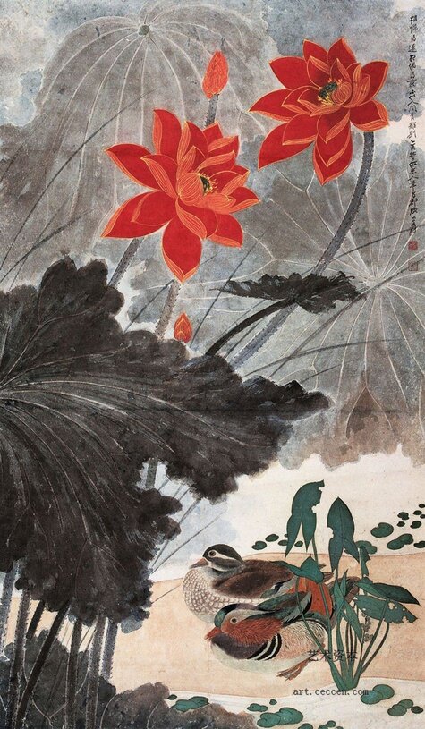 张大千作品欣赏(24)