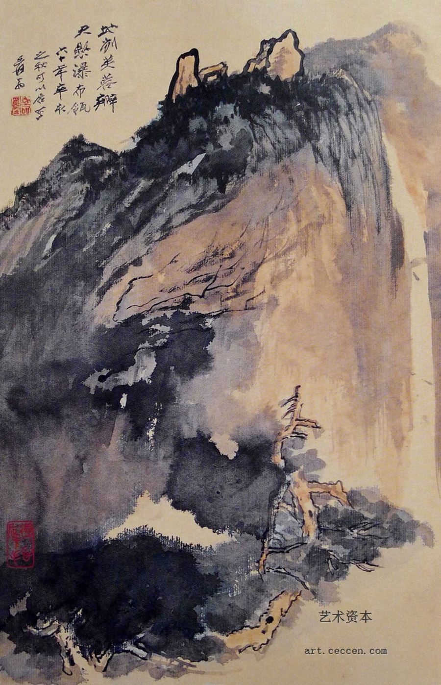 张大千作品欣赏(31)