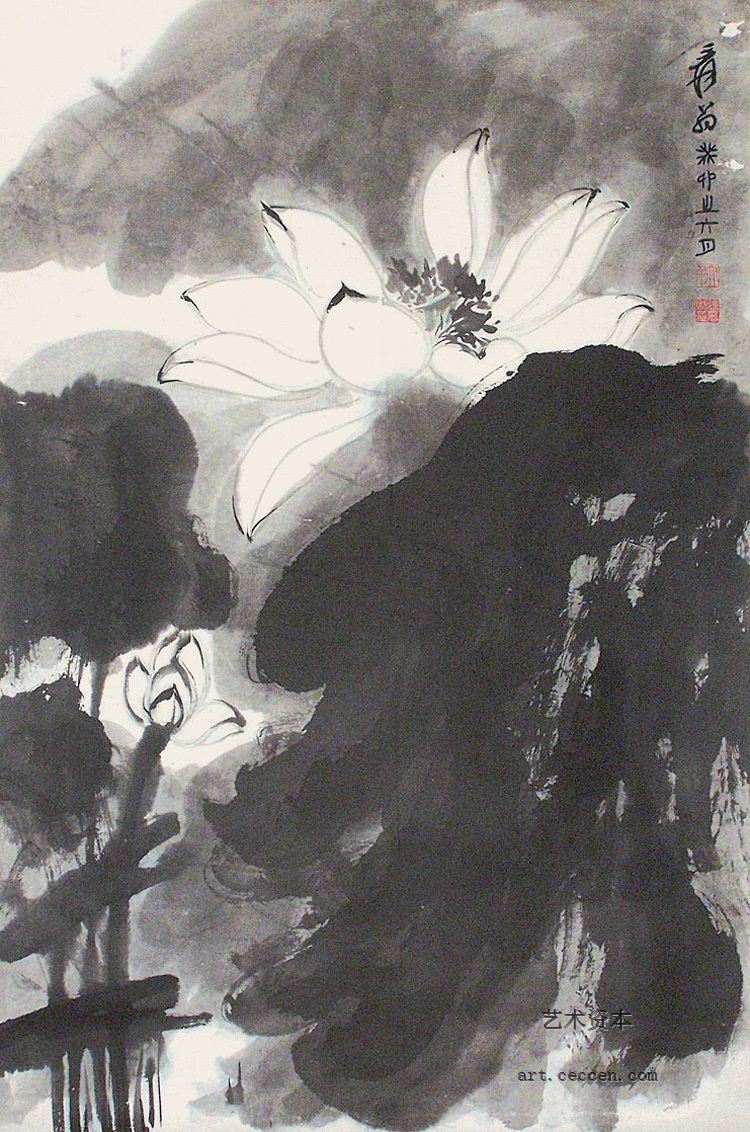 张大千作品欣赏(4)