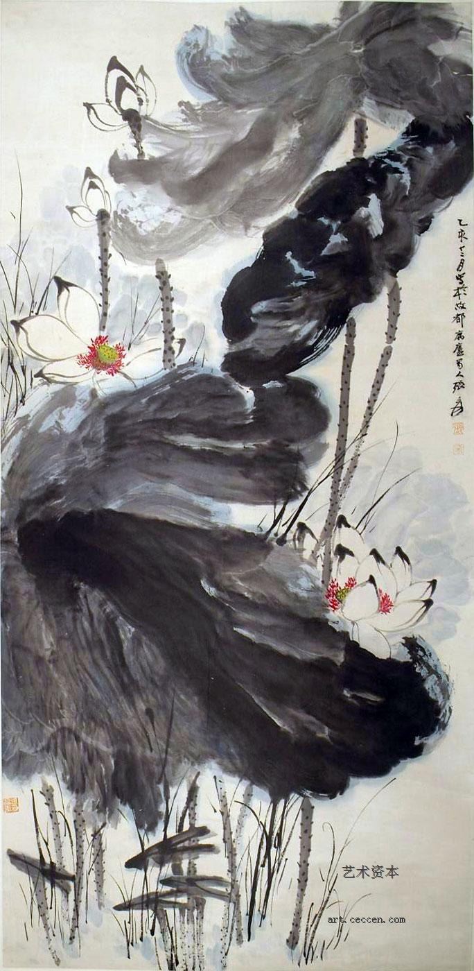 张大千作品欣赏