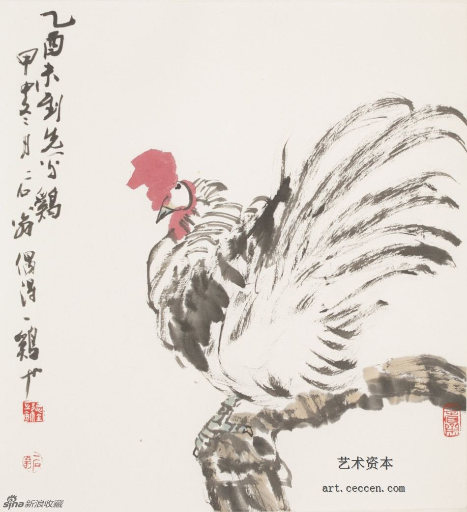 2004乙酉未到先写鸡