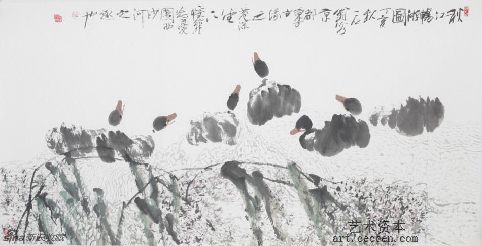 2007秋江畅游图