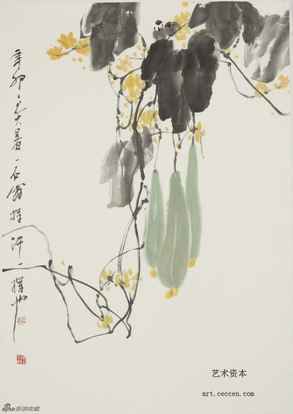 2011丝瓜麻雀