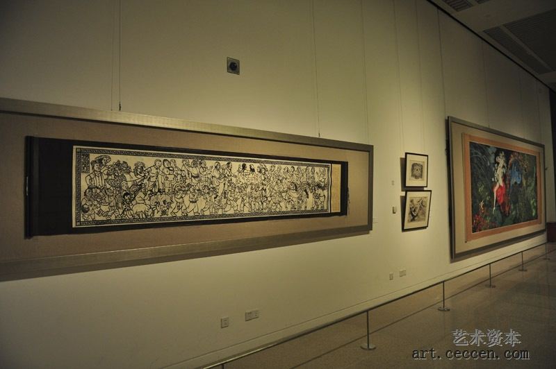“黄永玉九十画展”展厅(3)