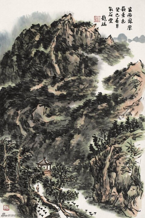 京西凤凰岭61×41cm龙瑞2013