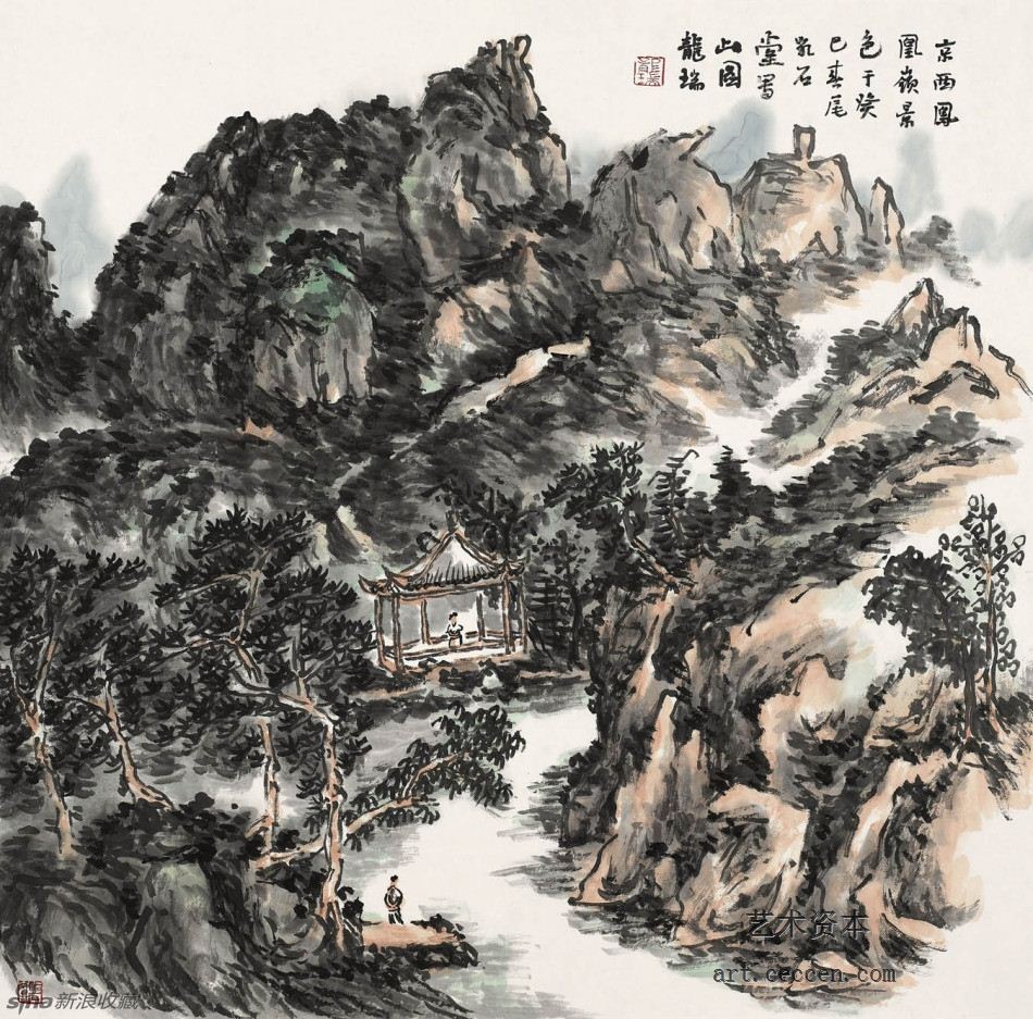 京西凤凰岭景色69×68.5cm2013