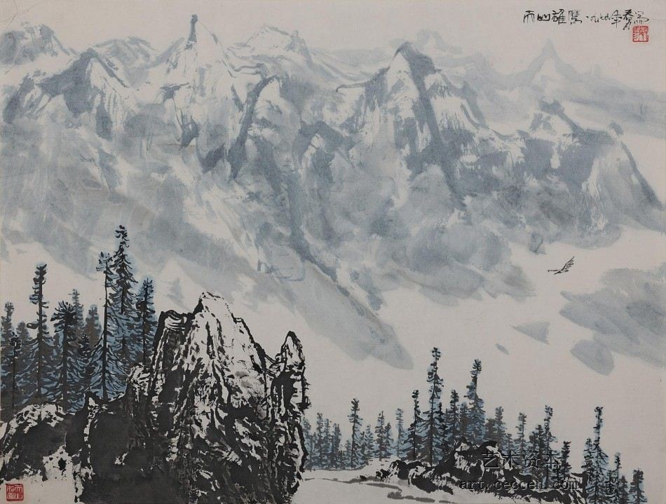 天山雄鹰-46x35-1979年