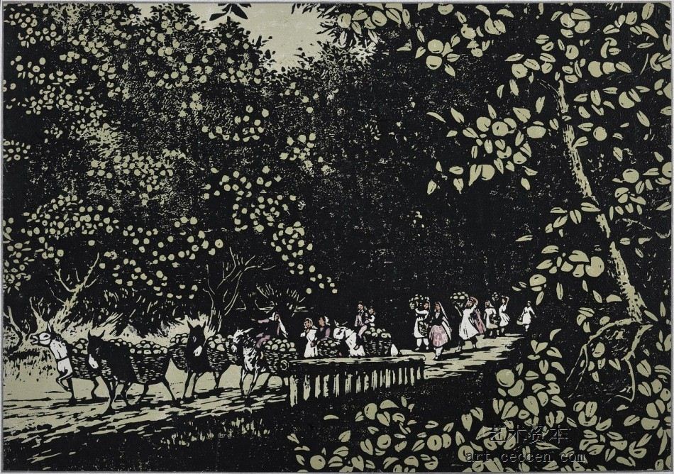 果园道上-47x33-1963年