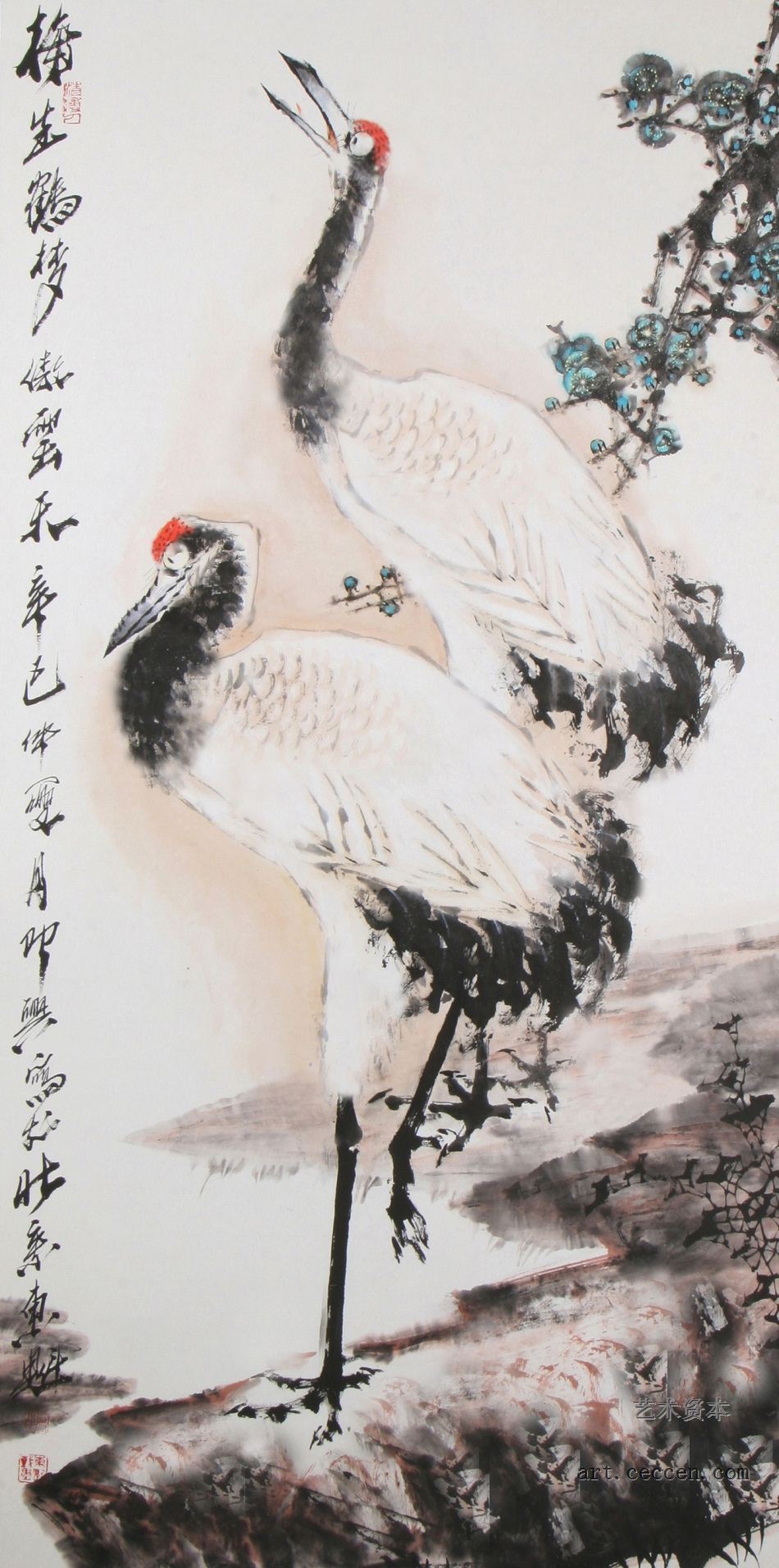梅生鹤梦傲云天