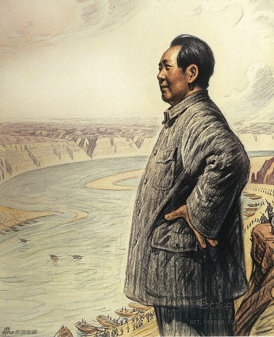 毛主席转战陕北（组画之八）