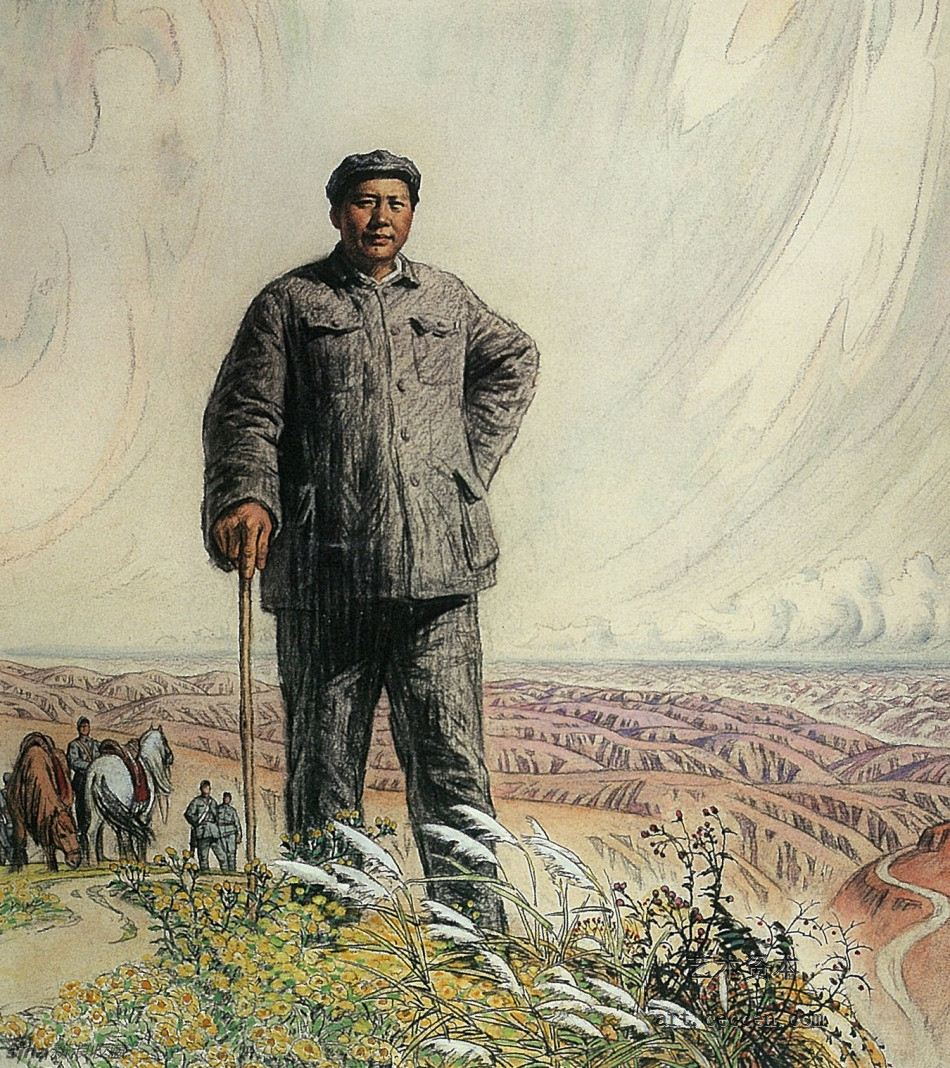 毛主席转战陕北（组画之四）