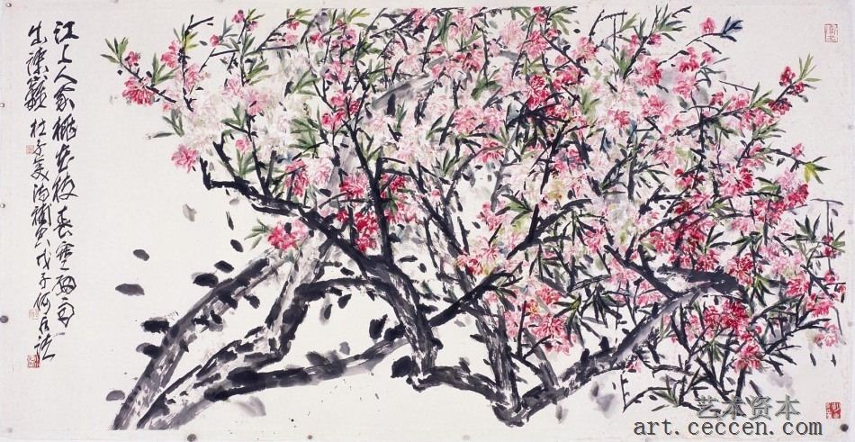 江上人家桃花枝2008