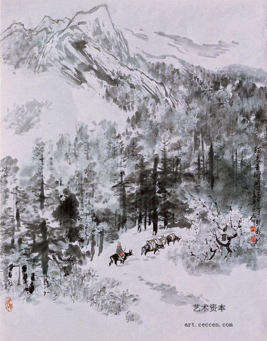 琼花玉树图-67x96-1992年