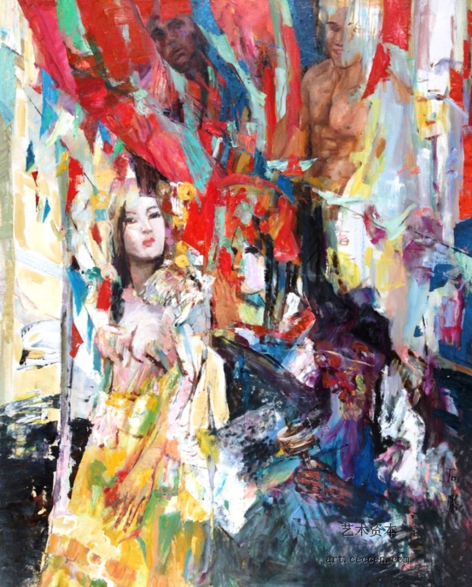 盼1996年130X160cm