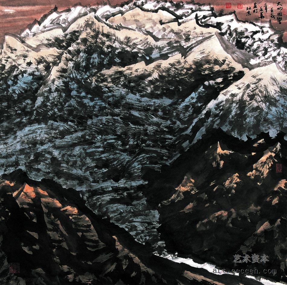 大山回响68x68cm2012年