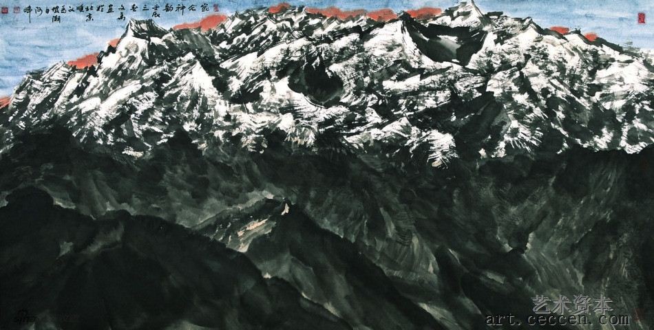 昆仑神韵68x136cm2012年