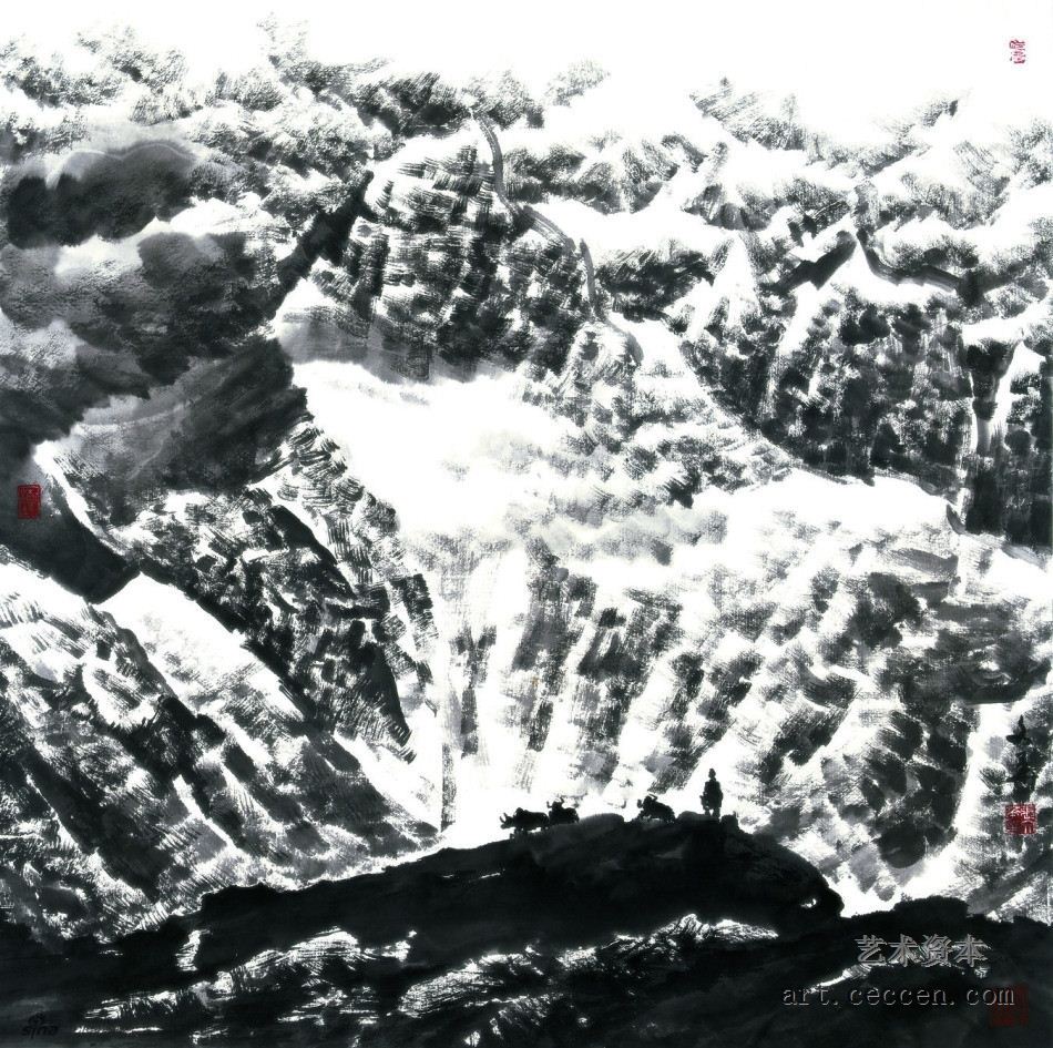 清凉世界68x68cm2011年