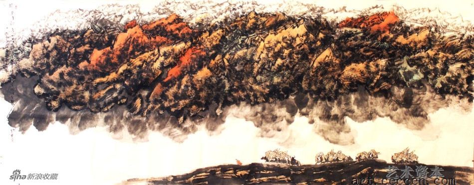 祁连清韵143CMx365CM2011年