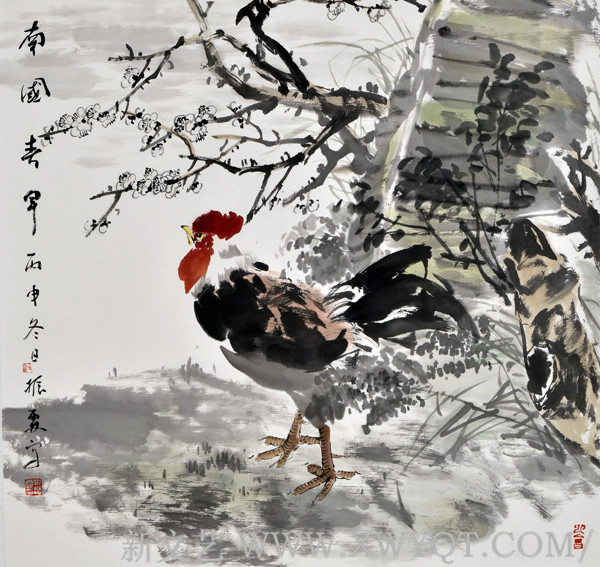 《南国春早》68x68cm