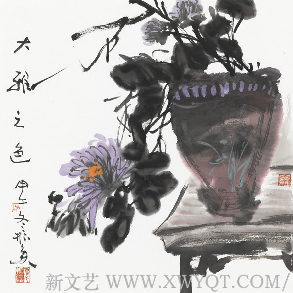 《大雅之色》34x34cm