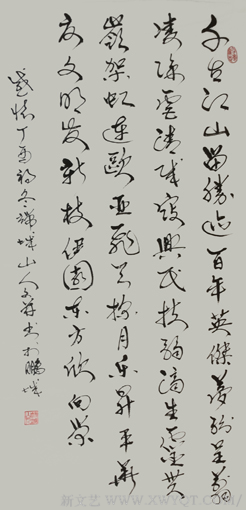 赵善坤书法作品《感怀》