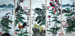 李俊奇作品《国画》