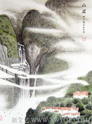 殷德江作品《山居》