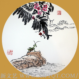 王鹤义作品《虫草》