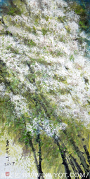赵世杰作品《春花丁》