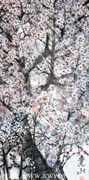 赵世杰作品《春花乙》
