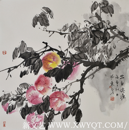 《出自仙源》68x68cm