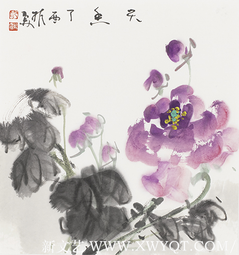 《天香》34x34cm
