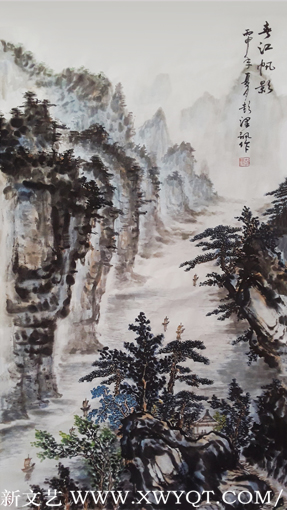 《春江帆影》