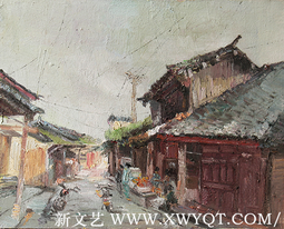 张乔军《沉淀》40x50cm