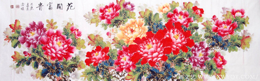 陈齐旗作品《花开富贵》系列4