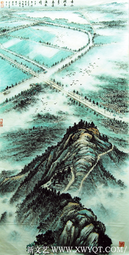 《赤山湖水秀》138x69cm