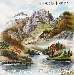 康学农作品《扎尕那秋韵》