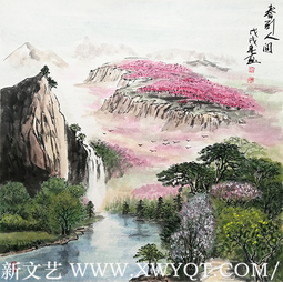 康学农作品《春到人间》