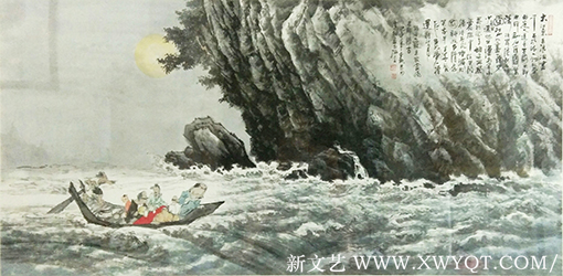高健林作品《赤壁怀古》