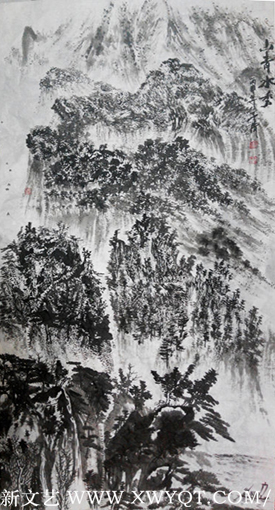 孙子清作品8《山清水秀》