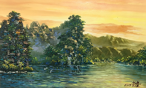 徐忠迪作品《锦绣河山》