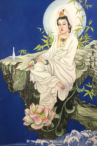 李智泉作品7《观音图》