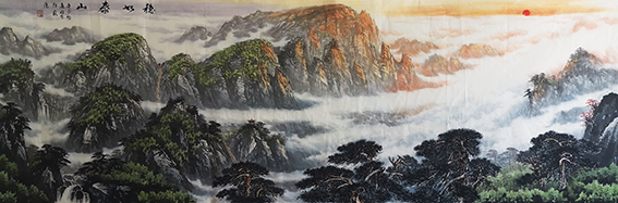 顾家深作品6《稳如泰山》