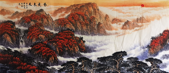 顾家深作品9《紫气东来》