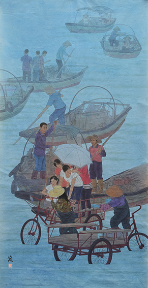 卫九春作品《渡》