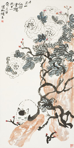 《丹景山玉瑶楼》规格：138X68cm