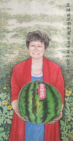 常运起国画作品8